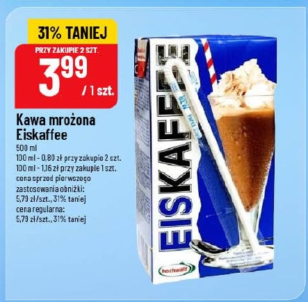 Kawa mrożona Eiskaffee w ofercie sklepu POLOmarket