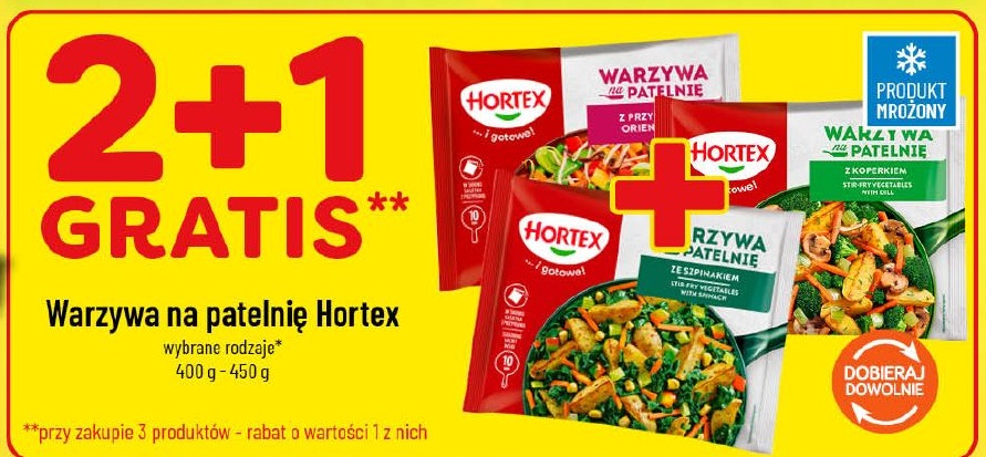 Warzywa na patelnię Hortex w ofercie sklepu POLOmarket