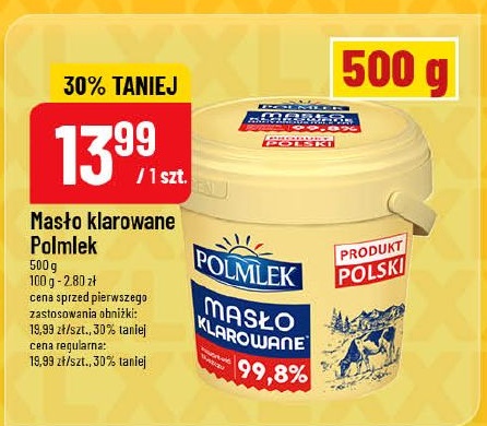 Masło klarowane w ofercie sklepu POLOmarket