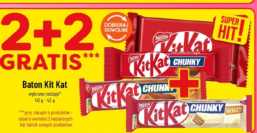 Baton Kit Kat w ofercie sklepu POLOmarket
