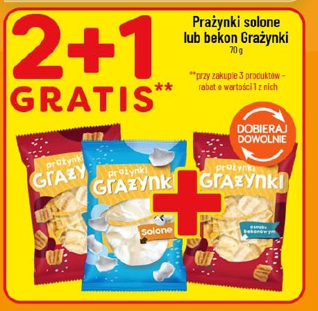 Prażynki solone lub bekon Grażynki w ofercie sklepu POLOmarket