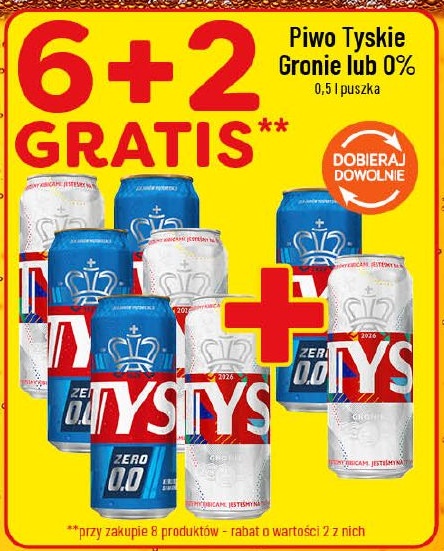 Piwo TYSKIE w ofercie sklepu POLOmarket