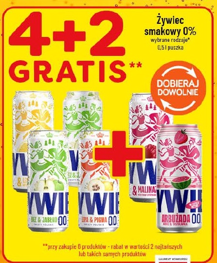 Żywiec smakowy 0% w ofercie sklepu POLOmarket