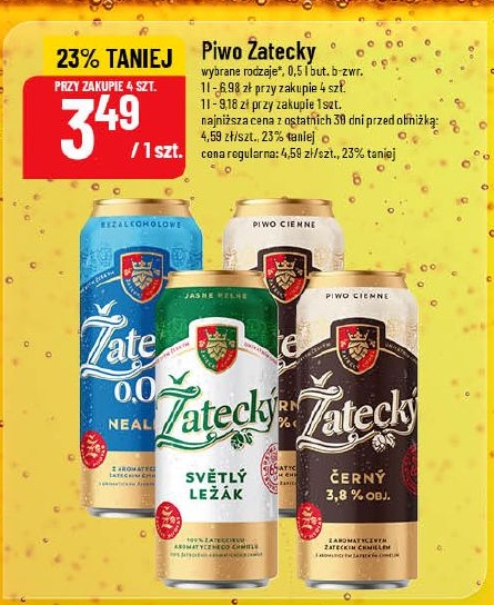 Piwo Żatecký w ofercie sklepu POLOmarket