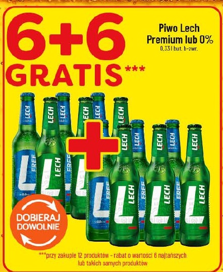Piwo Lech Premium w ofercie sklepu POLOmarket