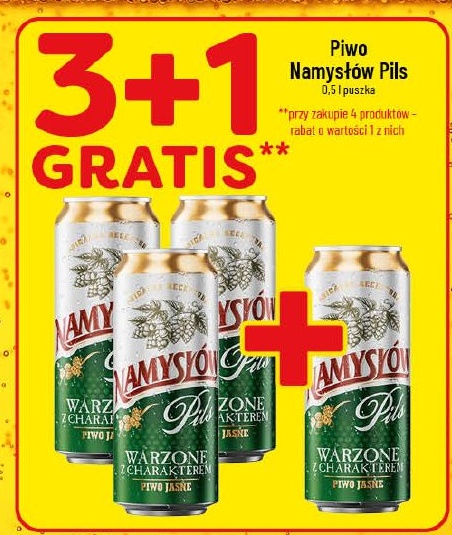 Piwo Namysłów Pils w ofercie sklepu POLOmarket