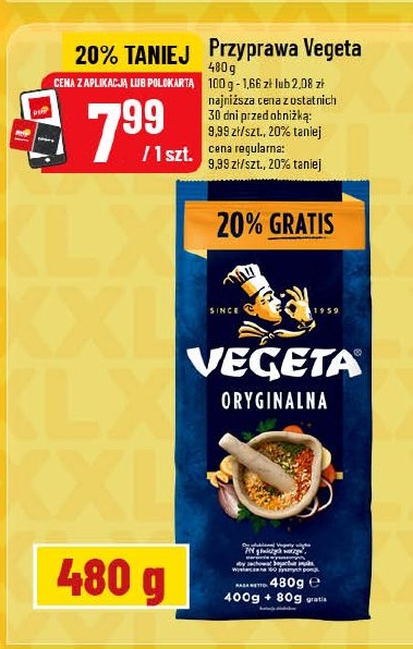 Przyprawa Vegeta w ofercie sklepu POLOmarket