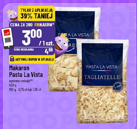 makaron Pasta La Vista w ofercie sklepu POLOmarket
