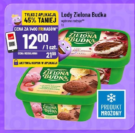 Lody Zielona Budka w ofercie sklepu POLOmarket