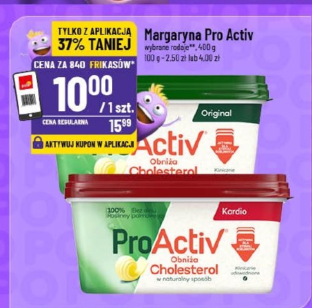 Margaryna Pro Activ w ofercie sklepu POLOmarket