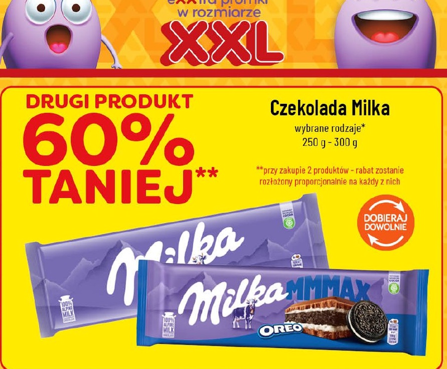 Czekolada Milka w ofercie sklepu POLOmarket