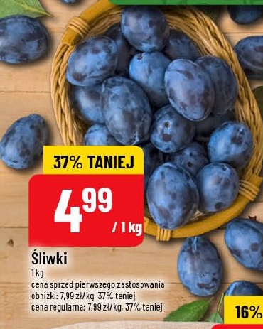 Śliwka w ofercie sklepu POLOmarket