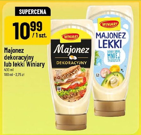 Majonez dekoracyjny w ofercie sklepu POLOmarket