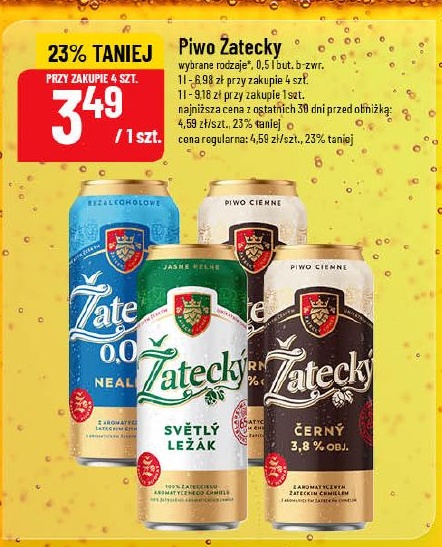 Piwo Żatecký w ofercie sklepu POLOmarket