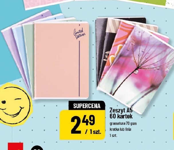 Zeszyt A5 w ofercie sklepu POLOmarket