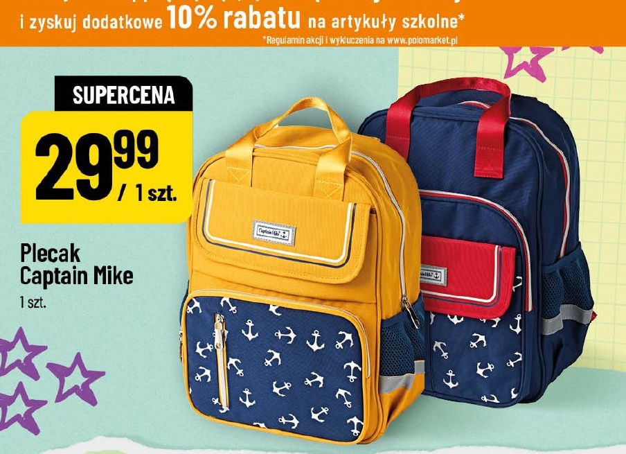 Plecak Captain Mike w ofercie sklepu POLOmarket