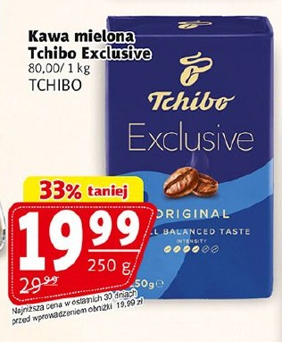 Kawa mielona Exclusive Tchibo w ofercie sklepu Prim Market