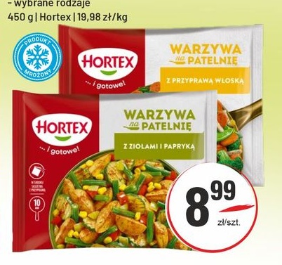 Warzywa na patelnię Hortex w ofercie sklepu Sedal