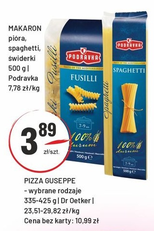 Makaron Podravka w ofercie sklepu Sedal