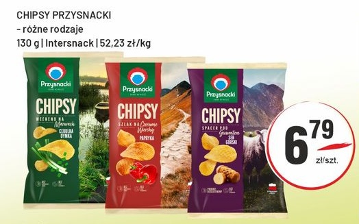 Chipsy Przysnacki w ofercie sklepu Sedal