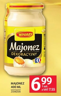Majonez dekoracyjny w ofercie sklepu SELGROS