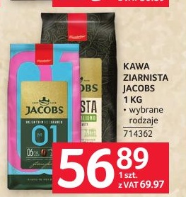 Kawa ziarnista Jacobs w ofercie sklepu SELGROS