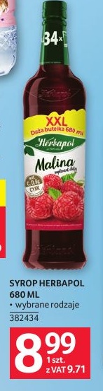 Syrop w ofercie sklepu SELGROS