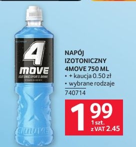 Napój izotoniczny 4Move w ofercie sklepu SELGROS