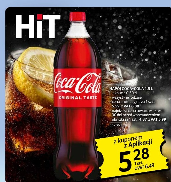 Napój Coca Cola w ofercie sklepu SELGROS