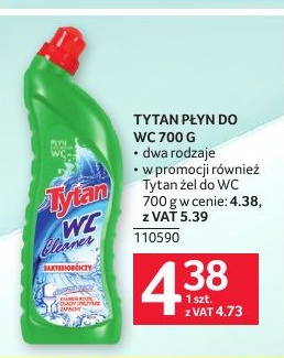 Płyn do WC TYTAN w ofercie sklepu SELGROS