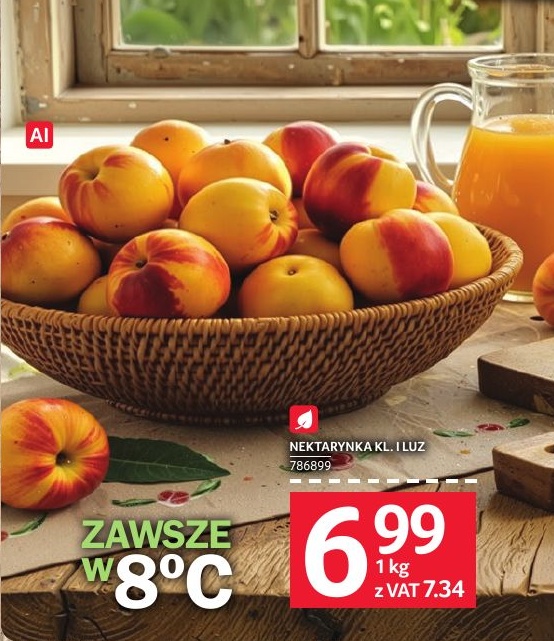 Nektarynka w ofercie sklepu SELGROS