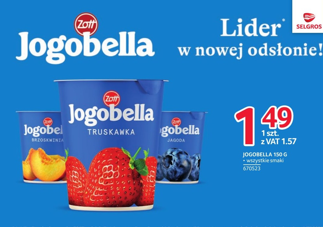 Jogobella w ofercie sklepu SELGROS