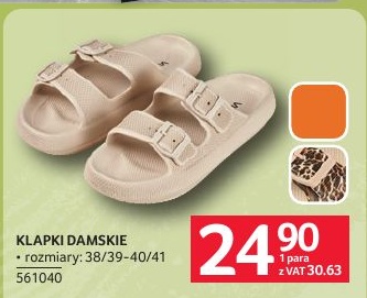 Klapki damskie w ofercie sklepu SELGROS