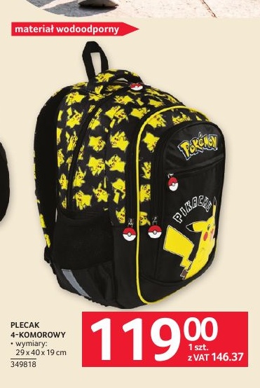 plecak w ofercie sklepu SELGROS
