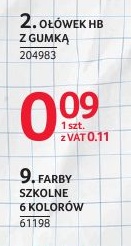 Ołówek HB z gumką w ofercie sklepu SELGROS