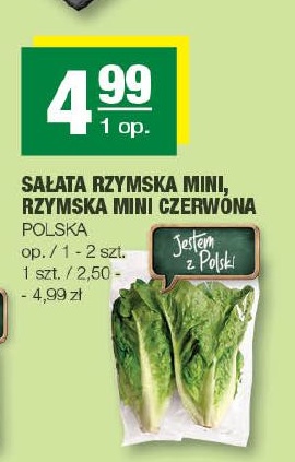 Sałata rzymska mini w ofercie sklepu SPAR