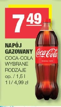 napój gazowany w ofercie sklepu SPAR