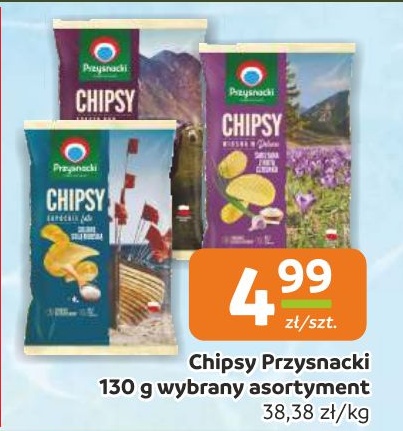 Chipsy Przysnacki w ofercie sklepu Społem Częstochowa