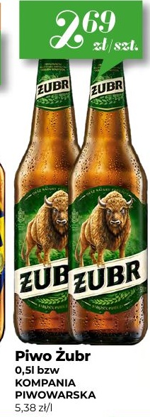 Żubr w ofercie sklepu Społem Kielce