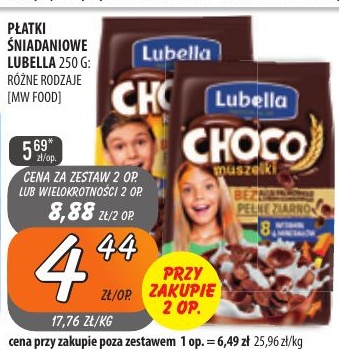 Płatki śniadaniowe w ofercie sklepu Społem Szczecin