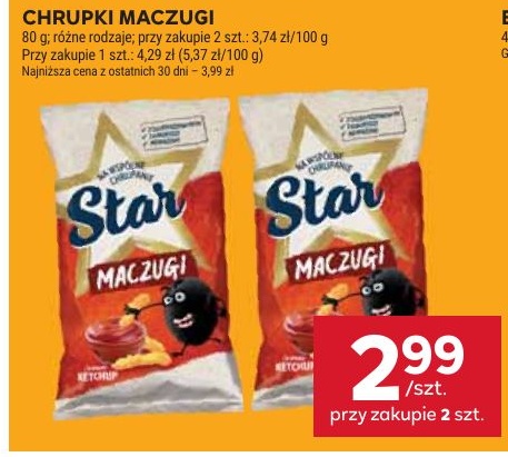 Chrupki Maczugi w ofercie sklepu Stokrotka Market