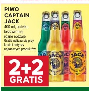 Piwo Captain Jack w ofercie sklepu Stokrotka Market