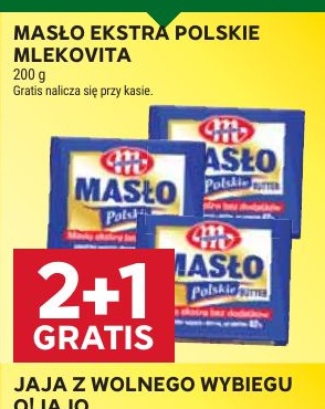 Masło ekstra polskie w ofercie sklepu Stokrotka Market
