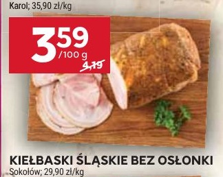 Kiełbaski śląskie bez osłonki w ofercie sklepu Stokrotka Market