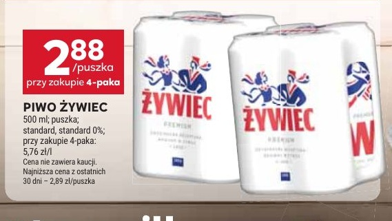 Żywiec w ofercie sklepu Stokrotka Market
