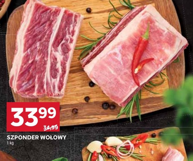 Szponder wołowy w ofercie sklepu Stokrotka Supermarket