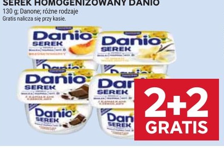 Serek homogenizowany Danio w ofercie sklepu Stokrotka Supermarket