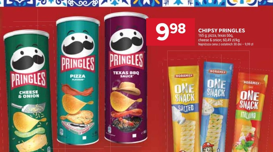 Chipsy Pringles w ofercie sklepu Stokrotka Supermarket