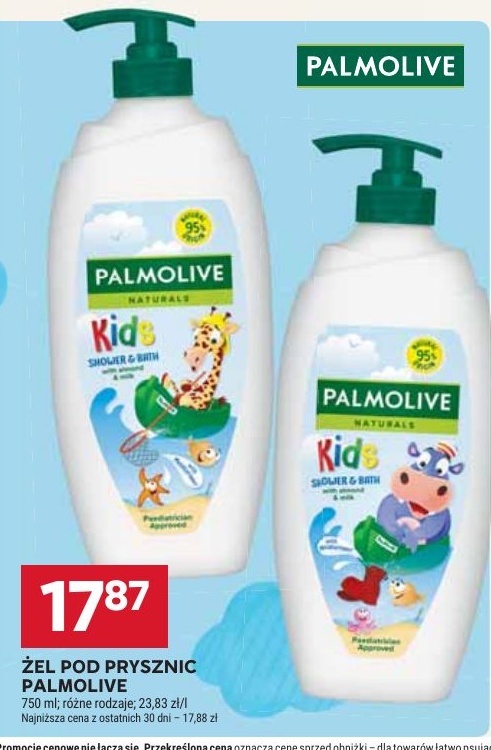 Żel pod prysznic Palmolive w ofercie sklepu Stokrotka Supermarket