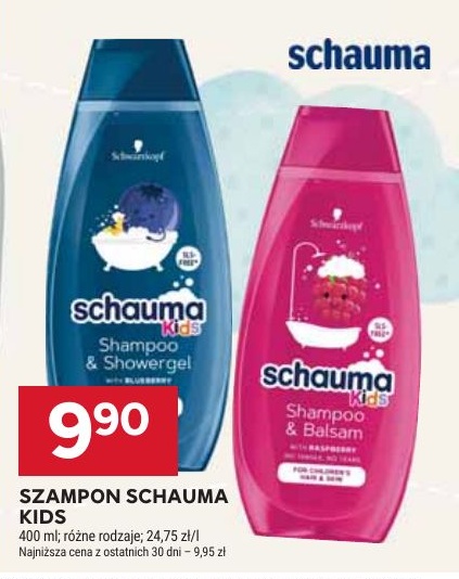 Szampon Schauma Kids w ofercie sklepu Stokrotka Supermarket